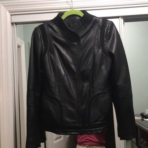 Tahari Leather Jacket